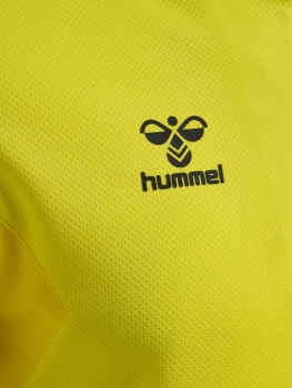 Hummel Authentic Half Zip Sweat - Blazing yellow